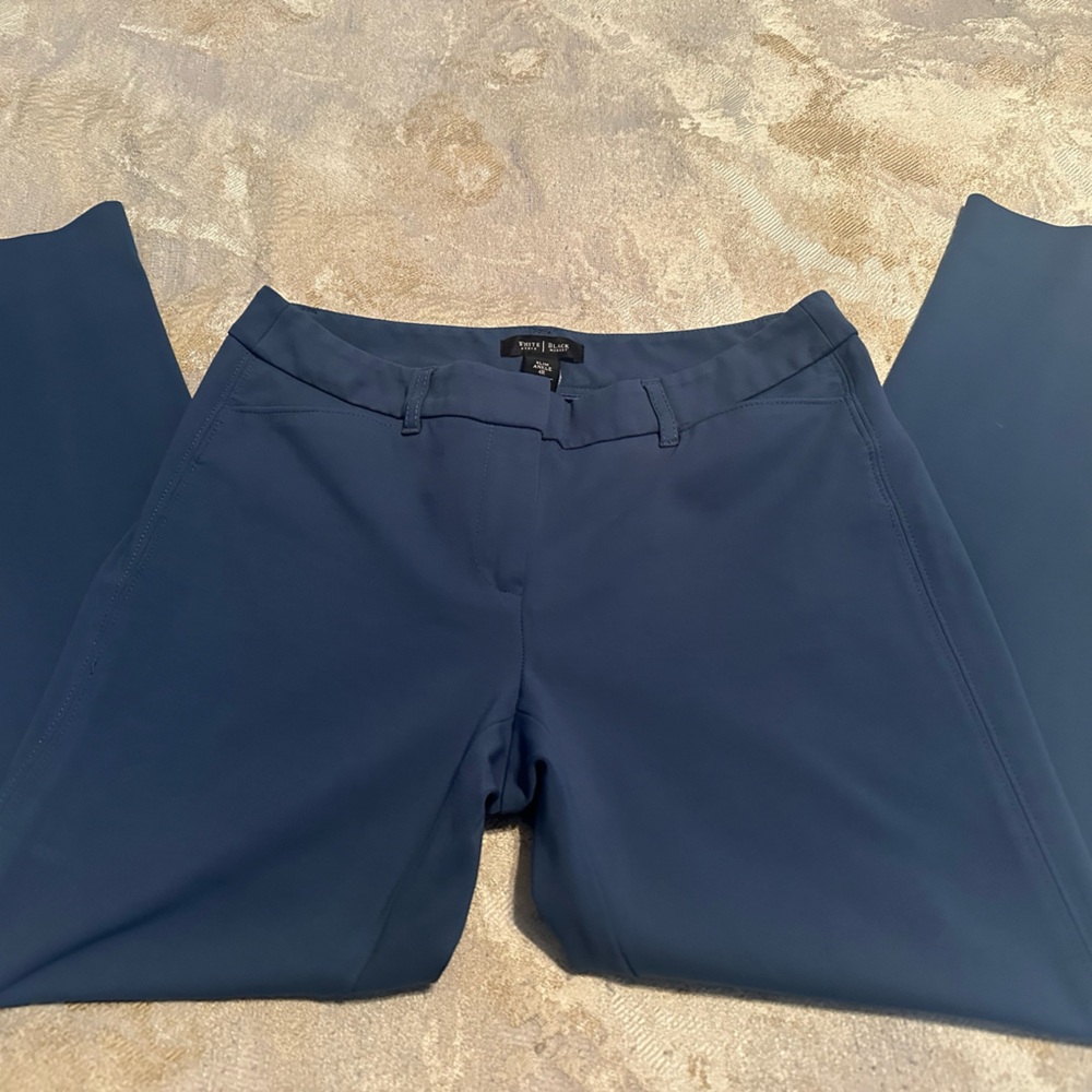 White House Black Market Blue Dress Pants